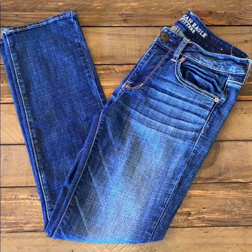American Eagle Straight Leg Blue Jeans 👖